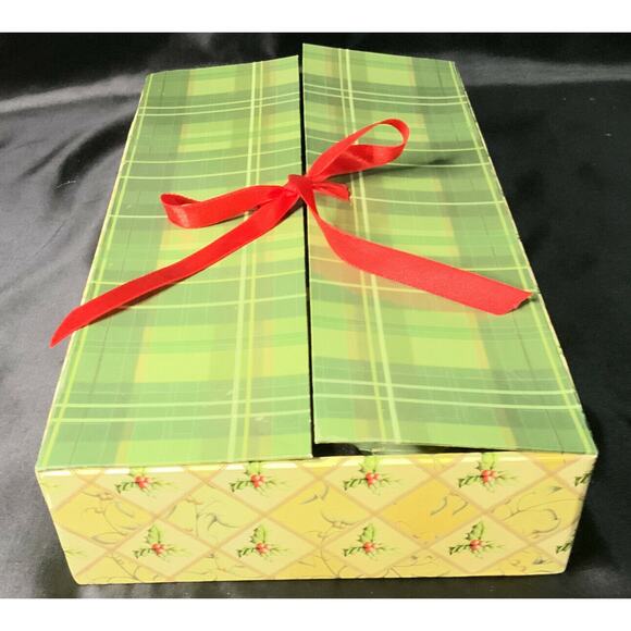 IWGAC Wooden Christmas Ornament 12 pcs With Original Storage Box - Complete - Picture 7 of 7